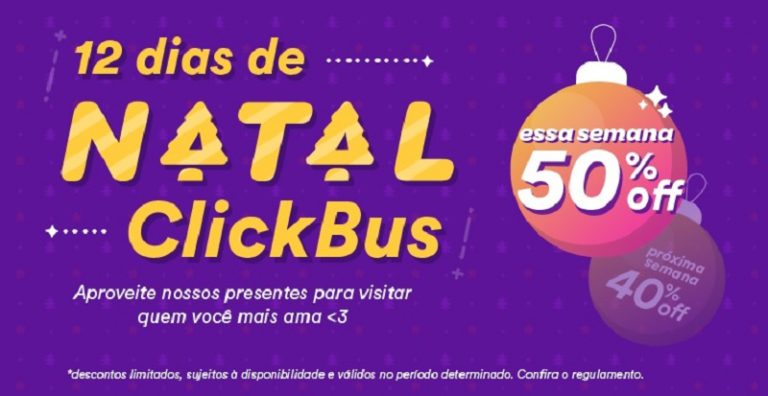 Clickbus Oferece Até 50 De Desconto Em Passagens De ônibus No Fim De Ano Viagens E Rotas 8898